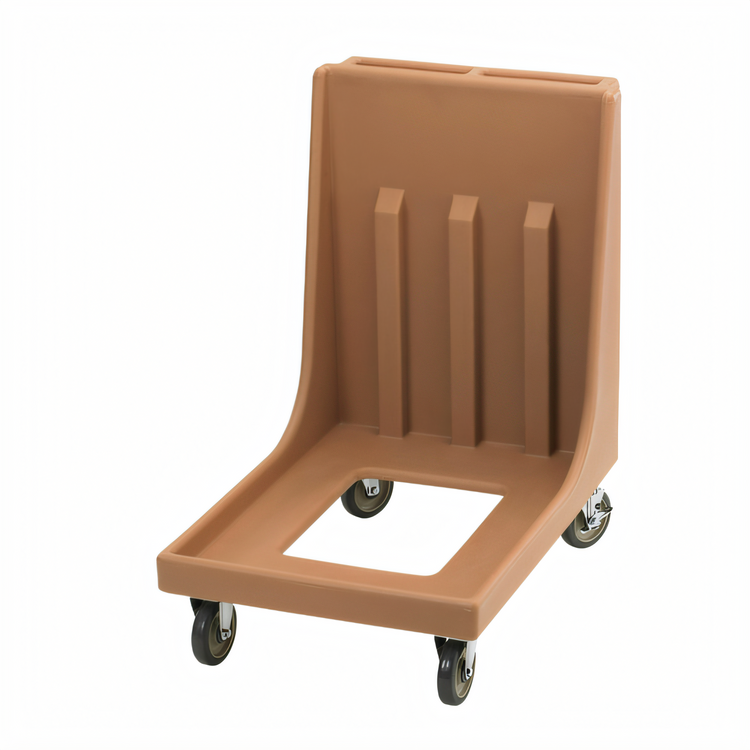 Product image #2 for Cambro Camdolly Tray and Sheet Pan Camcarrier Dolly with Handle, Coffee Beige, 350 lb Capacity