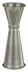 Thumbnail image #1 for Winco After 5 Crafted Steel 18/8 Stainless Steel Japanese-Style Jigger, 1 oz x 2 oz, with Inner Marking Lines