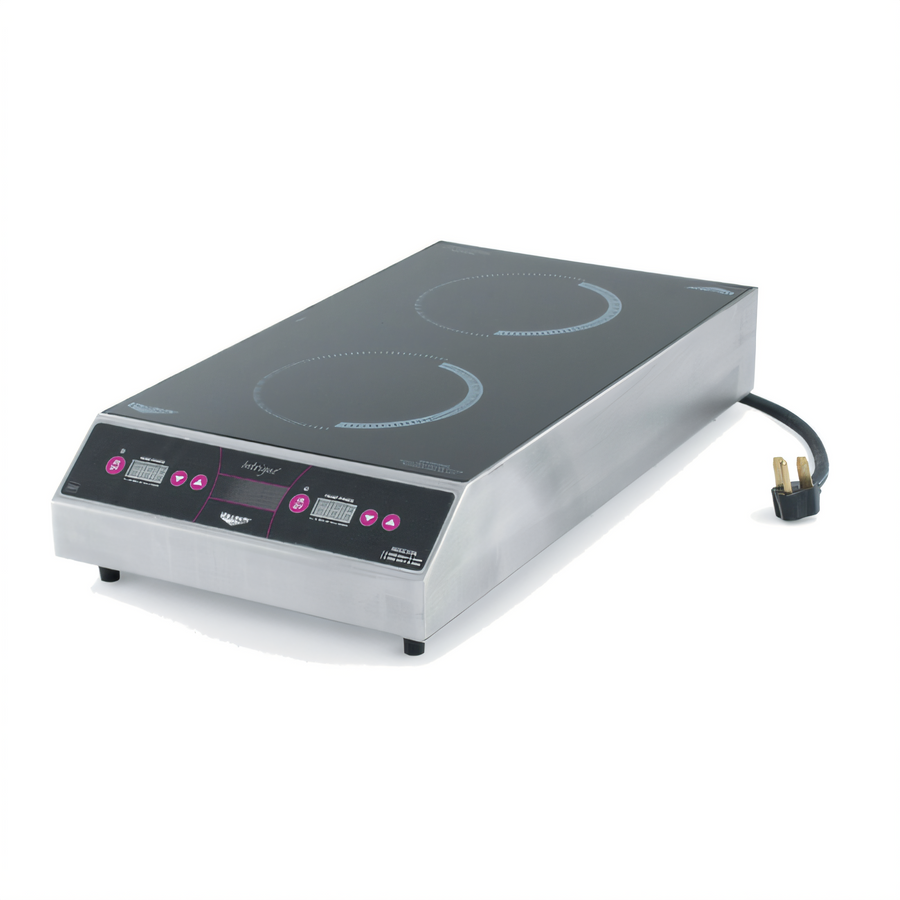 Product image #1 for Vollrath Ultra-Series Dual-Hob Front-to-Back Countertop Induction Range