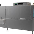Thumbnail image #1 for Champion 100 PRO 64-Inch High-Temperature Two-Tank Rack Conveyor Dishwasher with 36-Inch Prewash, 348 Racks/Hour