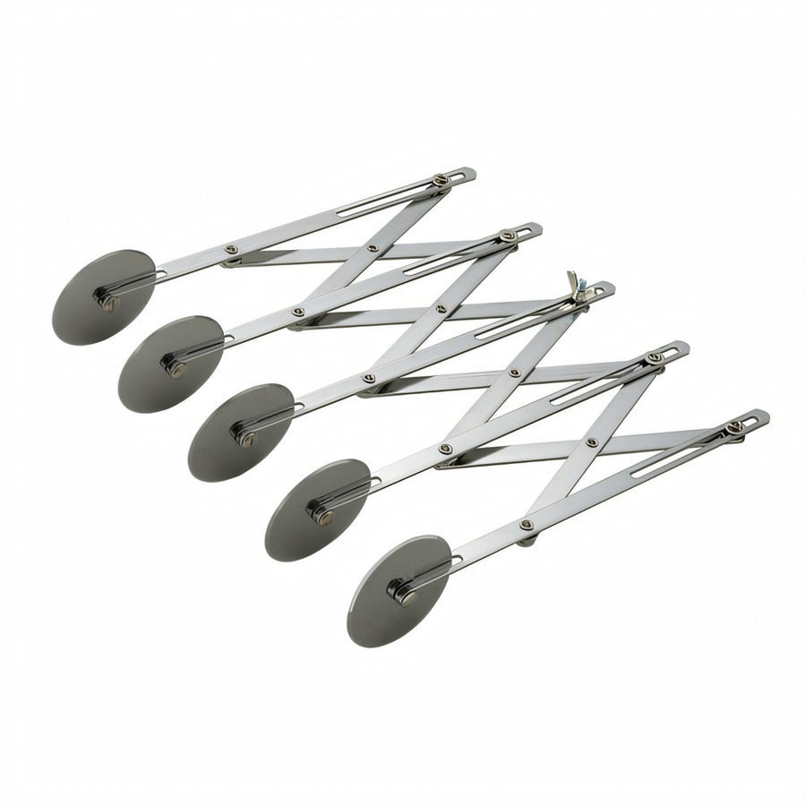Product image #1 for Winco ADD-5 Stainless Steel Adjustable 5-Wheel Dough Divider