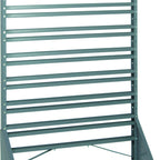 Thumbnail image #1 for Quantum QRU-16S Single-Sided 16-Rail Back Bar Cooler Rail Rack, 36 x 15 x 53 in, 600 lb Capacity