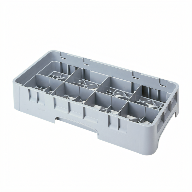 Product image #2 for Cambro Camrack Half-Size 8-Compartment Cup Rack