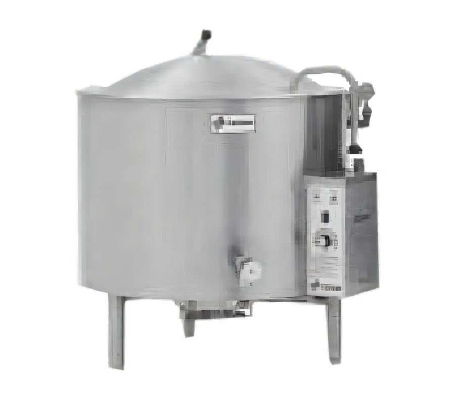 Product image #1 for Legion Low-Rim 100-Gallon Gas-Fired Self-Contained Stationary Kettle with 304 Stainless Steel Liner