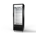 Thumbnail image #1 for Omcan RE-CN-29R-HC 1-Section Reach-In Glass Door Merchandiser Refrigerator, 16.3 Cu. Ft., Bottom-Mount Self-Contained