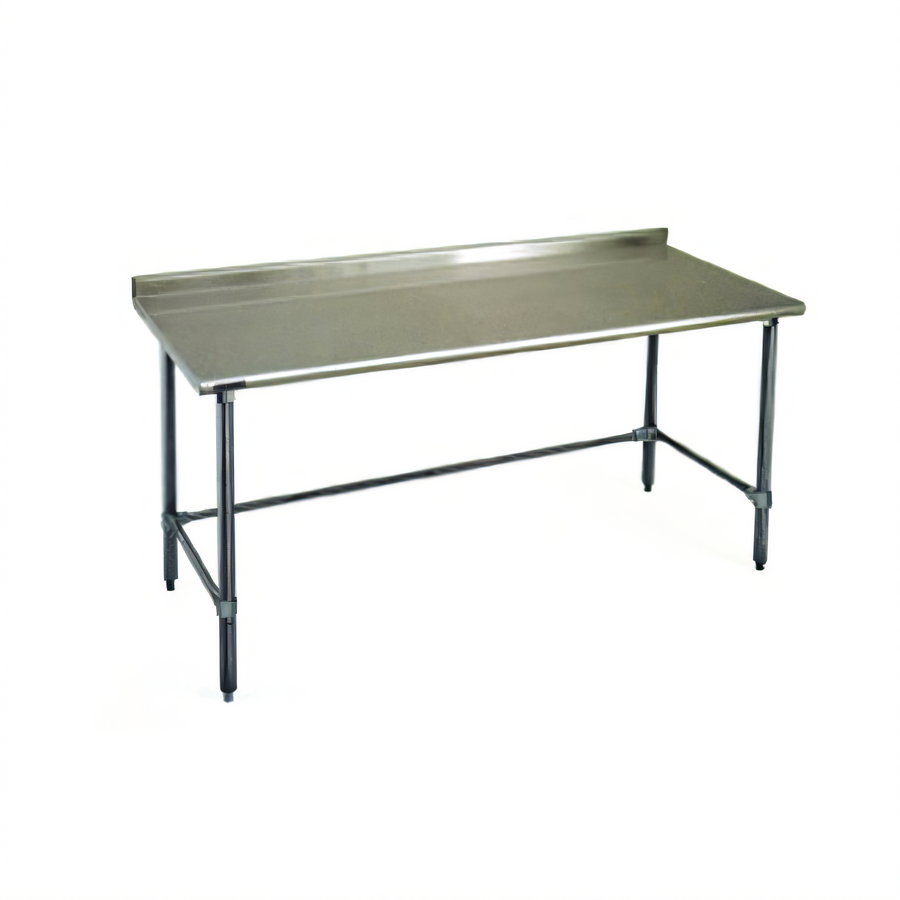 Product image #1 for Eagle Group BlendPort® Budget Series 72" x 30" Stainless Steel Work Table with Galvanized Open Base