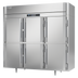 Thumbnail image #1 for Victory UltraSpec Extra-Wide Three-Section Self-Contained Reach-In Freezer with Six Wide Half-Height Solid Hinged Doors