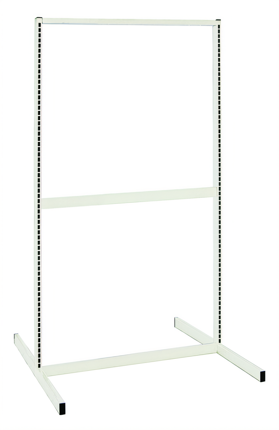 Product image #1 for Quantum Double-Sided Partition Wall Starter Unit, 36W x 50D x 70H, White Finish