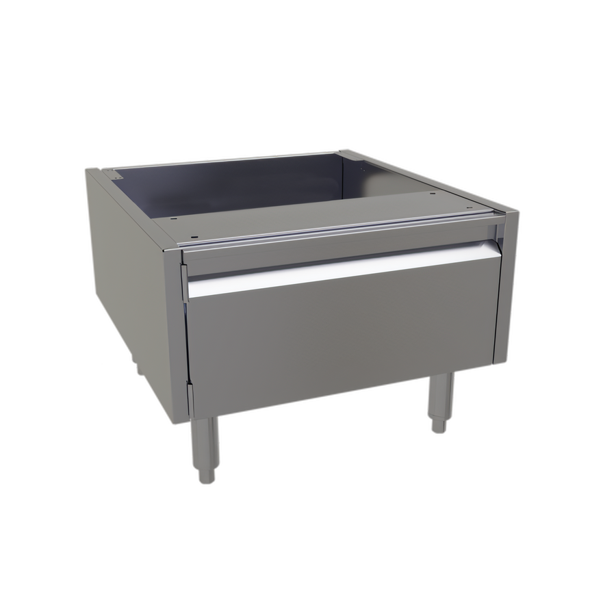 Product image #1 for Glastender Underbar Add-On Cabinet Base with Hinged Door, 22 Inch Wide, Stainless Steel