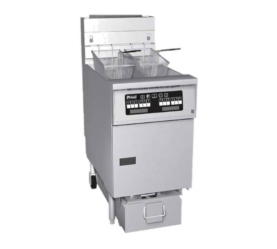 Product image #1 for Solstice SG14RS-6FD Prepackaged Gas Fryer System with Integrated Filter Drawer, Six 50-lb Tanks