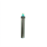 San Jamar C3400EV Stainless Steel Surface-Mount Elevator Cup Dispenser for 12-24 oz Cups