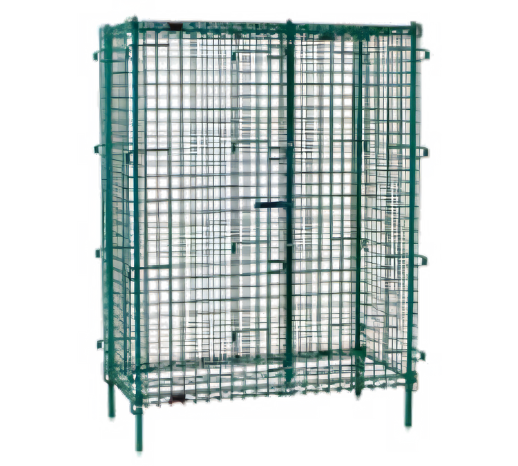 Product image #1 for EagleGard Stationary Wire Security Cage with Dual Padlock Doors, 39-1/4 x 27-1/4 x 67 Inches