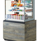 Thumbnail image #1 for Federal Industries Italian Glass Series ITDSS4834F 48-Inch Countertop Open-Front Self-Service Pastry Display Case with 3 Shelves, LED Lighting