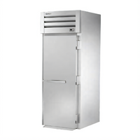True SPEC SERIES Roll-In Solid Swing Door Freezer, 1-Section, Self-Contained Refrigeration
