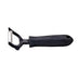 Thumbnail image #1 for Winco Serrated Edge Y Peeler with Soft-Grip Handle, 6-1/2 Inch, Black