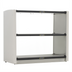 Thumbnail image #1 for Metro2Go Open Grab & Go Hot Station with 2 Individually Controlled Stainless Steel Shelves, Pass-Thru, 120V