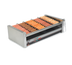 Thumbnail image #1 for Nemco 8250-SLT Digital Slanted Countertop Roller Grill with 50 Hot Dog Capacity and Chrome Rollers