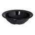 Thumbnail image #1 for Dallas Ware 3.5 oz Black Melamine Stackable Fruit Bowl