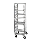 Thumbnail image #1 for Channel Manufacturing 564NS Stainless Steel End-Load Bun Pan Rack, 18-Pan Capacity, 1.5-Inch Wire Slides