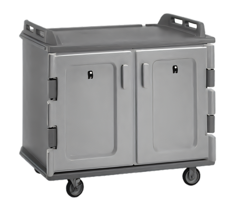 Product image #1 for Insulated Low-Profile 20-Tray Meal Delivery Cart for 14 x 18 Trays