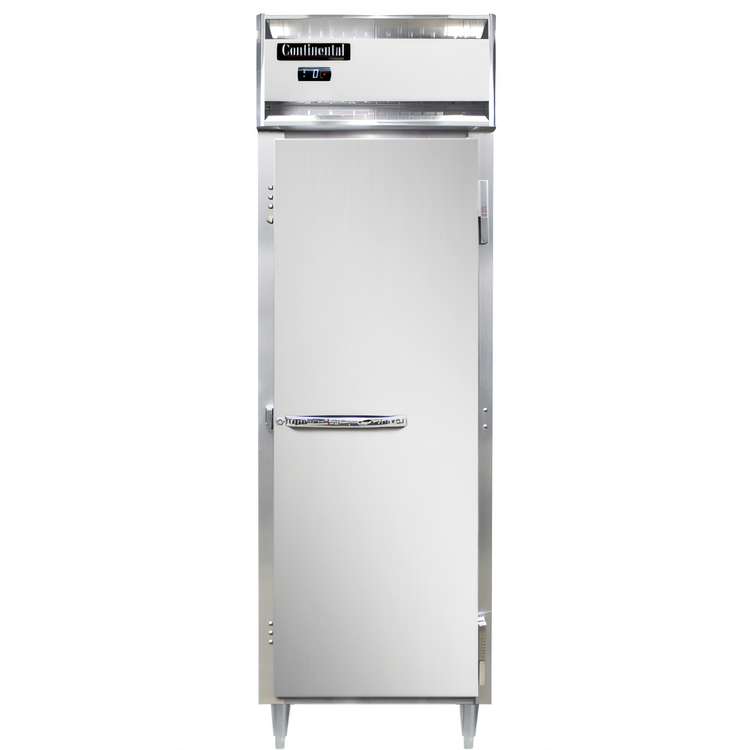 Product image #1 for Continental Refrigerator D1FN Designer Line One-Section Standard Depth 21.0 cu. ft. Reach-In Freezer with Stainless Steel Front