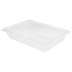 Thumbnail image #1 for Winco PFSF-8C 8-Inch Deep Full-Size Rectangular Clear Polycarbonate Food Box Colander