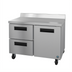 Thumbnail image #1 for Hoshizaki Steelheart 48-Inch Two-Section Worktop Refrigerator with One Door and Two Drawers