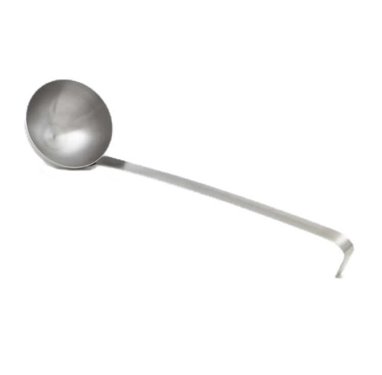 Product image #1 for Vollrath 32 oz Economy Two-Piece Stainless Steel Ladle with Hooked Grooved Handle