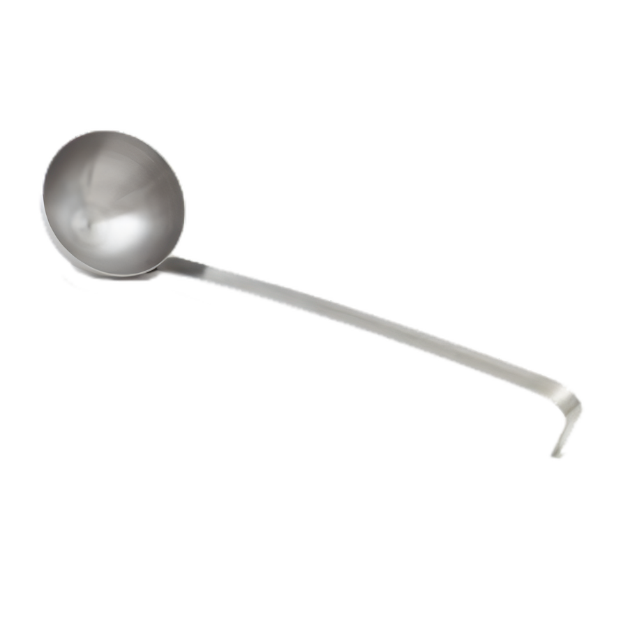Product image #1 for Vollrath 32 oz Economy Two-Piece Stainless Steel Ladle with Hooked Grooved Handle