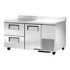 Thumbnail image #1 for True Mfg. - General Foodservice TWT-60-32D-2-HC 60-1/4-Inch Deep Worktop Refrigerator, 1 Door, 2 Drawers, Stainless Steel