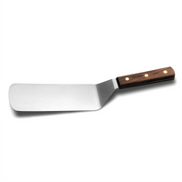 Dexter Russell Traditional 8-Inch x 3-Inch Offset Cake/Steak Turner with Walnut Handle
