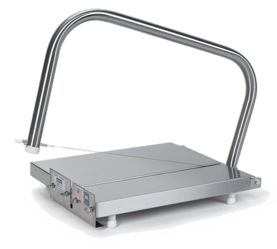 Product image #1 for Nemco Easy Cheese Blocker Tabletop Cheese Slicer with Calibrated 1/2-Inch Cutting Guide