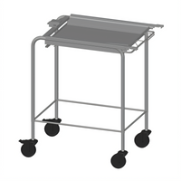 Lainox Naboo Height-Adjustable Oven Rack Trolley with Drip Tray