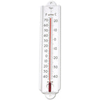 Thumbnail image #1 for Taylor Precision 1106J Cold/Dry Storage Tube Thermometer, -50°F to 70°F, 12-Inch, Metal, Permacolor Filled Case of 12