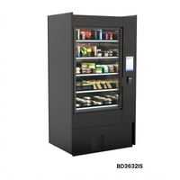 Elevate Self-Service Refrigerated Autonomous Retail Merchandiser with E-Box and Glass Door, 45-3/8
