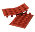 Thumbnail image #1 for Silikomart Siliconeflex Mini Cylinder Baking Mold, 15-Cavity