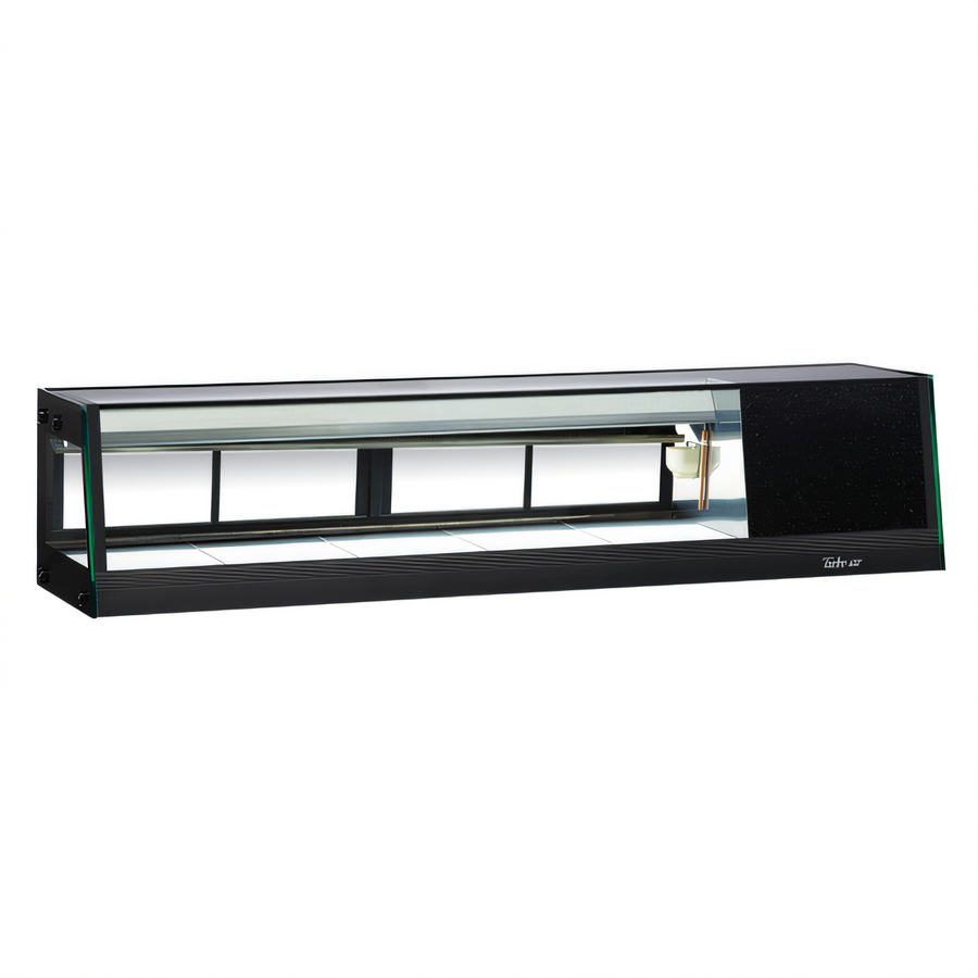 Product image #1 for Turbo Air 59-Inch Refrigerated Sushi Case with Left-Side Self-Contained Refrigeration and Straight Front Glass