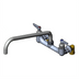 Thumbnail image #1 for Big-Flo Wall-Mount Mixing Faucet with 16-Inch Swing Nozzle, 8-Inch Adjustable Centers