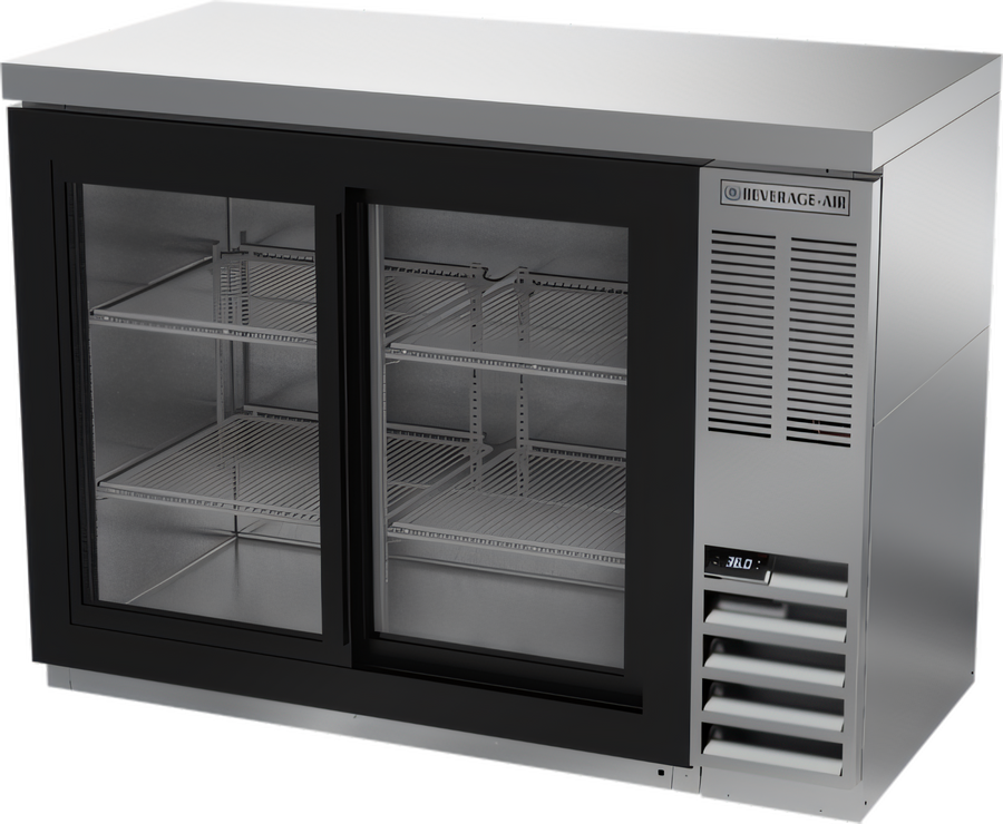 Product image #1 for Beverage Air BB48HC-1-F-GS-S-27 Back Bar Coolers