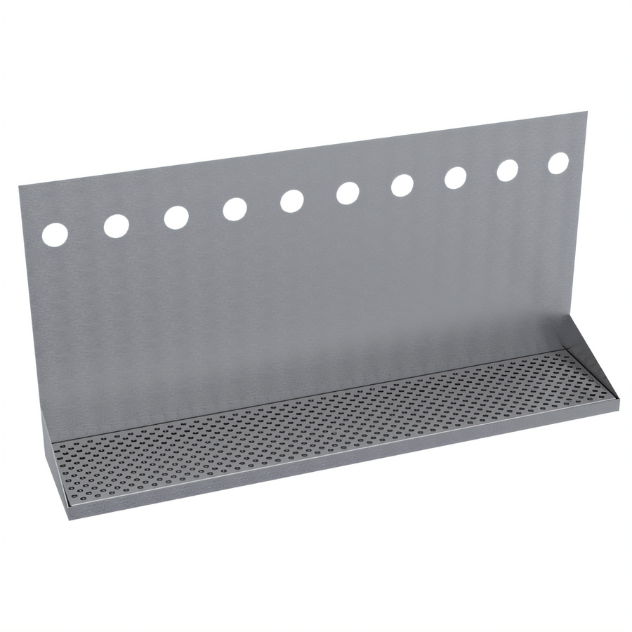 Product image #1 for Krowne 30-Inch Stainless Steel Hanging Tray for Ten-Faucet Wall or Undercounter Towers