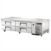 Thumbnail image #1 for True 79-1/4-Inch Wide Refrigerated Chef Base with 4 Drawers, Self-Contained Side-Mounted Refrigeration