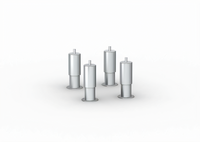 RATIONAL Flanged Stainless Steel Feet Kit for Size L and XL Units