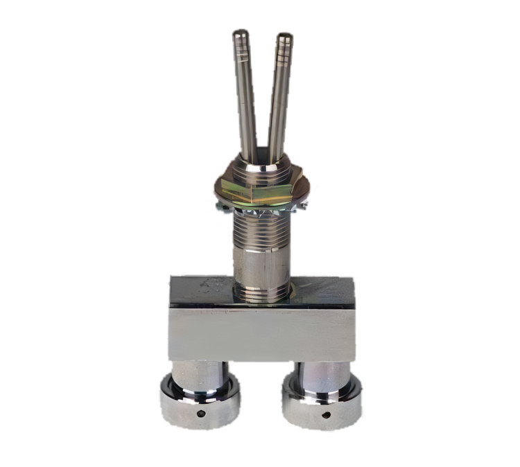Product image #1 for Dual Tap Beer Faucet Shank, 2 Inch x 3/16 Inch ID