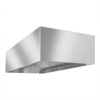 SpecAir HEIA96-60 60-Inch Wall Type Make-Up Air Exhaust Hood