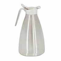 Omcan 68 oz. Double Wall Insulated Stainless Steel Coffee Pot with Lid