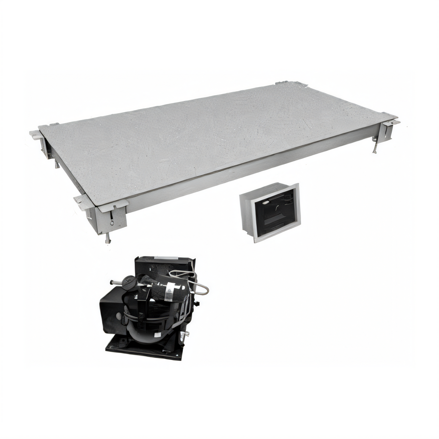 Product image #1 for Hatco Cold Simulated Stone Built-In Flush Top Remote Refrigerated Shelf, 48-Inch x 24-Inch