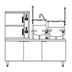 Thumbnail image #1 for Crown ECX-10-6-10 Electric Two Compartment Convection Steamer and Kettle with 6-Gallon and 10-Gallon Kettles