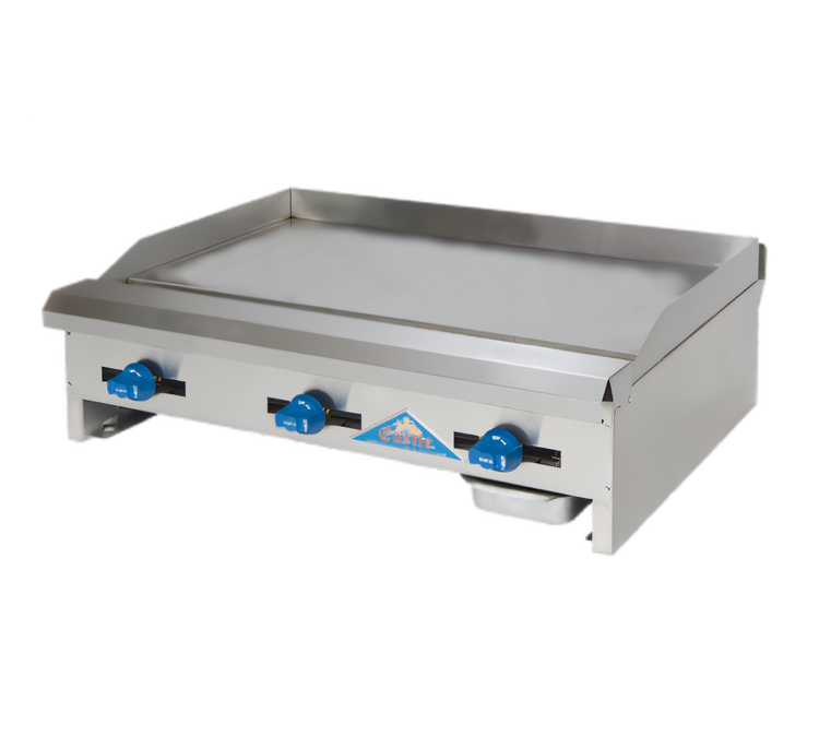 Product image #1 for Comstock-Castle 30-Inch Countertop Gas Griddle with 5/8-Inch Polished Steel Plate