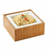 Thumbnail image #1 for Madera Rustic Pine Square Cold Concept Base, 12 x 12 x 4-1/2 Inches