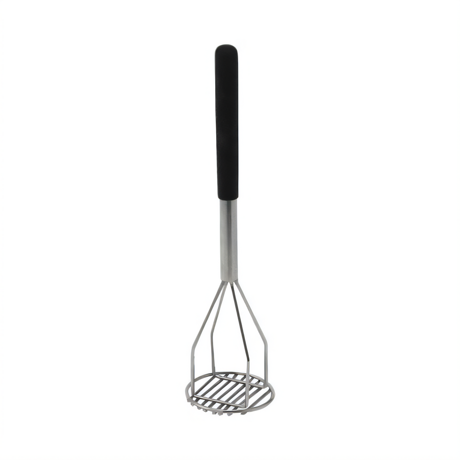 Product image #1 for Winco 18-Inch Round Potato Masher with Chrome-Plated Handle and Nickel-Plated Head